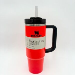 Stanley Quencher H2.0 Tumbler 30 oz. Poppy Insulated Stainless Steel Cup